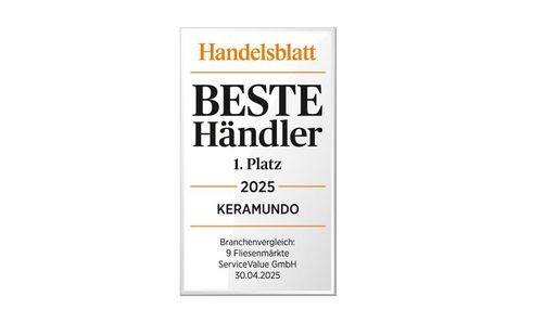 Logo Bester Händler 2025 erster Platz
