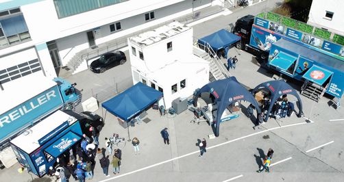 Bosch Pro Tour - Stände im Außenbereich